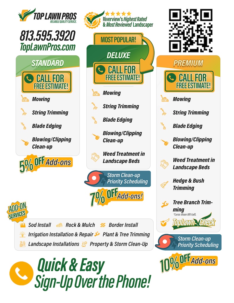 On Field General Service Packages FRONT